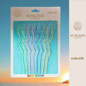 Spiral & Twisted Candles | Code 130