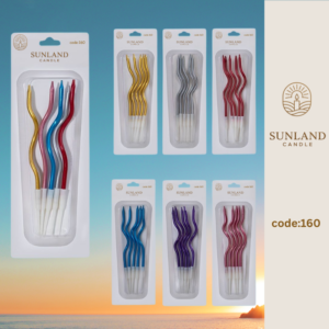 Spiral & Twisted Candles | Code 160