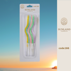 Spiral & Twisted Candles | Code 166