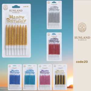 Glitter Candles | Code 20