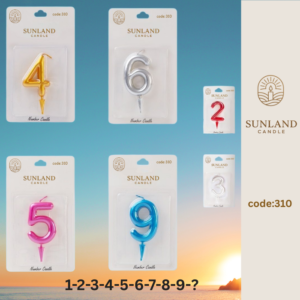 Number Candles | Code 310