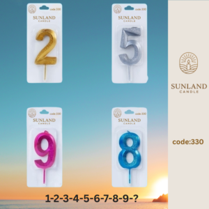 Number Candles | Code 330