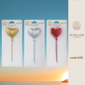 Shape & Calligraphy  candles | Code 540