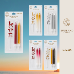 Metallic & Semi-Metallic Candles | Code 60