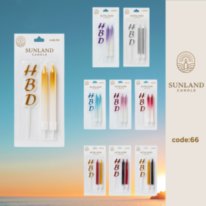 Metallic & Semi-Metallic Candles | Code 66