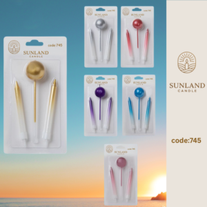 Metallic & Semi-Metallic Candles | Code 745