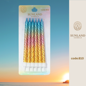 Spiral & Twisted Candles | Code 810