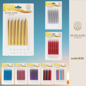 Metallic & Semi-Metallic Candles | Code 930