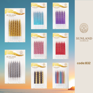 Spiral & Twisted Candles | Code 832