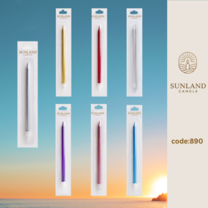 Metallic & Semi-Metallic Candles | Code 890
