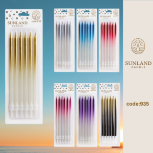 Metallic & Semi-Metallic Candles | Code 935