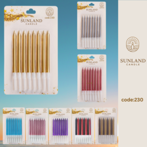 شموع ميتاليك وشبه ميتاليك | كود 230