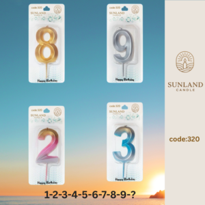 شموع الأرقام | كود 320