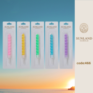 شموع ألوان باستيل | كود 466