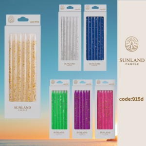 شموع جليتر (لامعة) | كود 915d