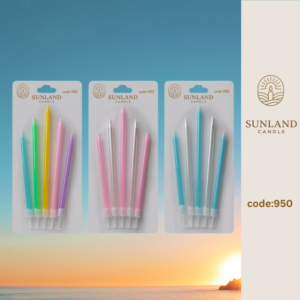 شموع ألوان باستيل | كود 950